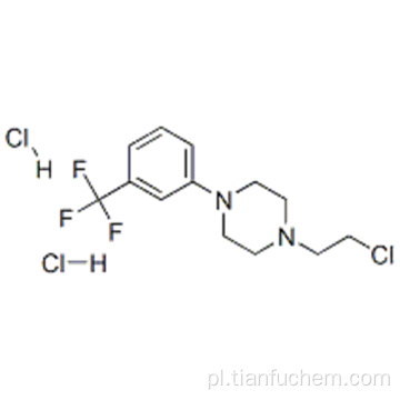 1- (2-chloroetylo) -4- [3- (trifluorometylo) fenylo] piperazyna CAS 57061-71-9